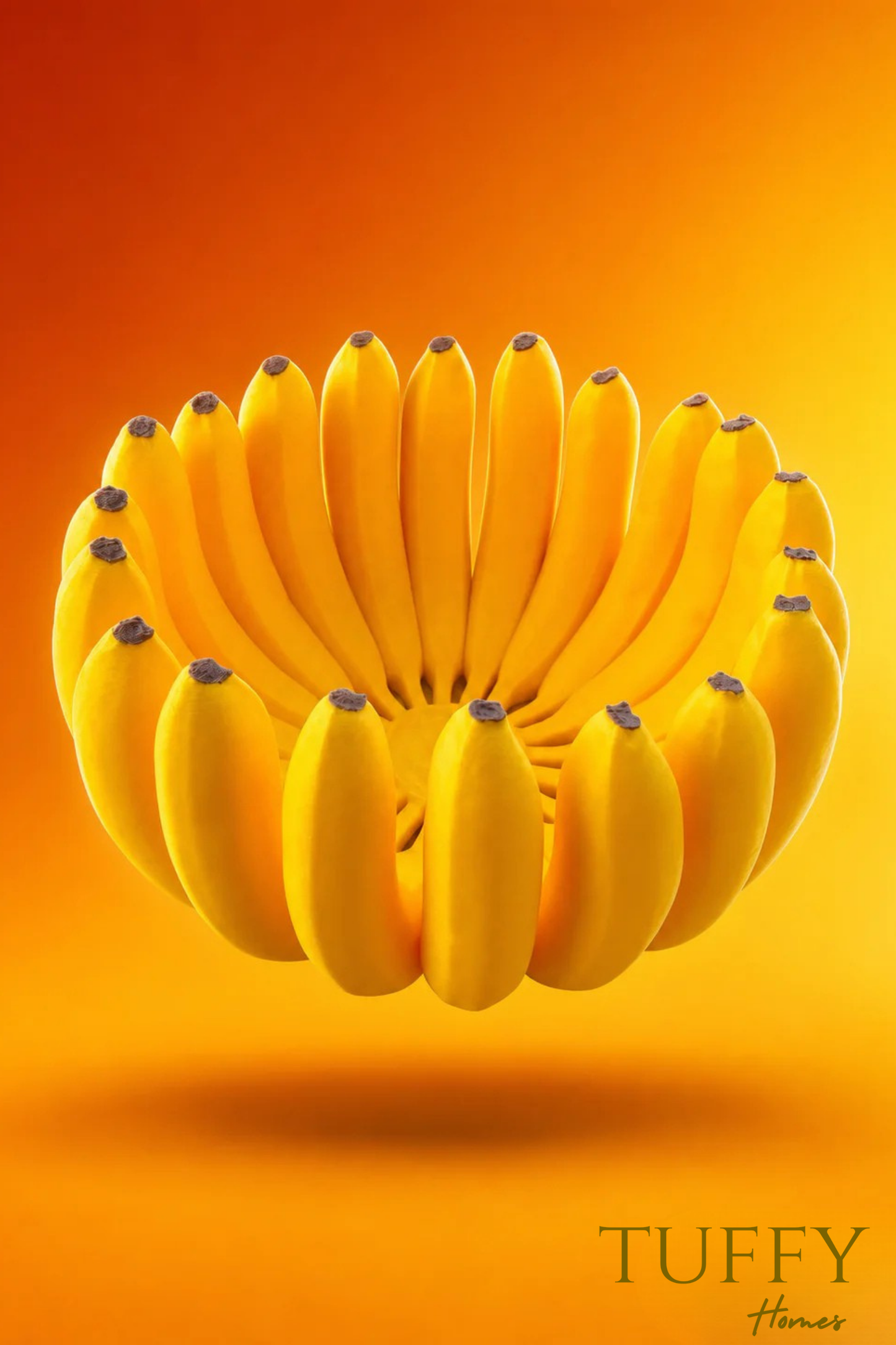 TUFFY HOMES Banana Bowl – Fruit, Vegetable Storage Container & Organizer