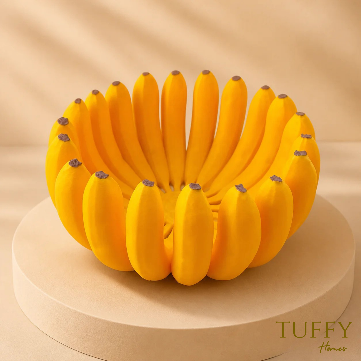 TUFFY HOMES Banana Bowl – Fruit, Vegetable Storage Container & Organizer